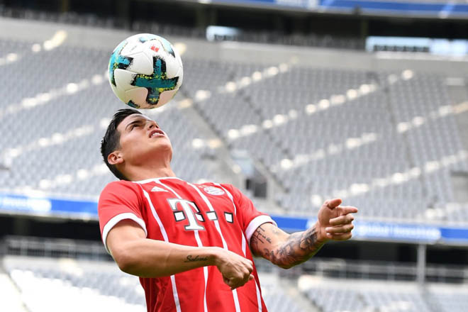 Cú áp phe Bayern - James Rodriguez: MU, Chelsea phải tiếc nuối - 1