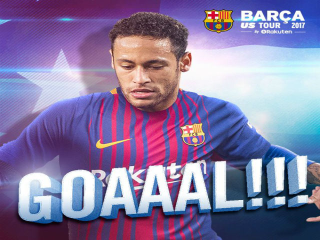 Neymar ghi bàn siêu solo, qua liền 5 cầu thủ Juventus