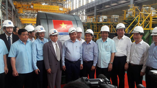 Thủ tướng Nguyễn Xuân Phúc thị sát tại Formosa - 5