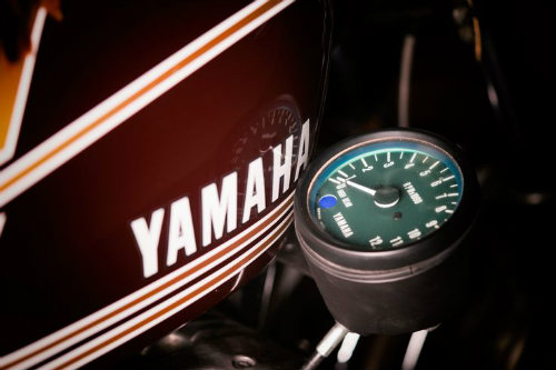 Hú vía Yamaha XS500 bản độ “thây ma” - 5