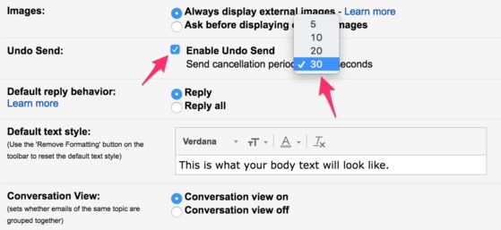 2 cách lấy lại email khi đã lỡ tay bấm gửi - 3