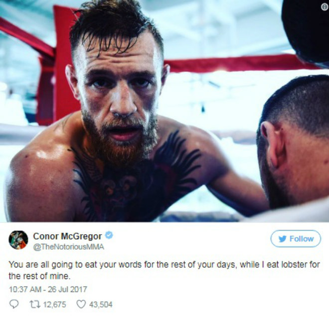 Bị dọa giết bởi Mayweather, McGregor xưng là “cha đẻ” Mike Tyson - 2