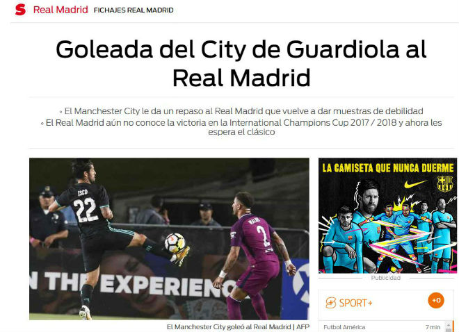 Đại bại Man City, báo giới thế giới lo Real ôm hận “El Clasico” - 4