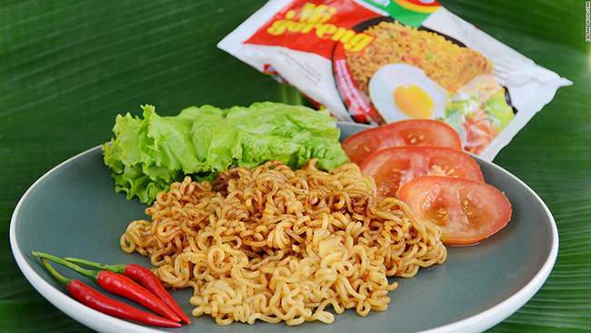 Mỳ gói Indomie rất được yêu thích tại Indonesia, nó thậm chí đã vươn ra ngoài lãnh thổ đất nước.