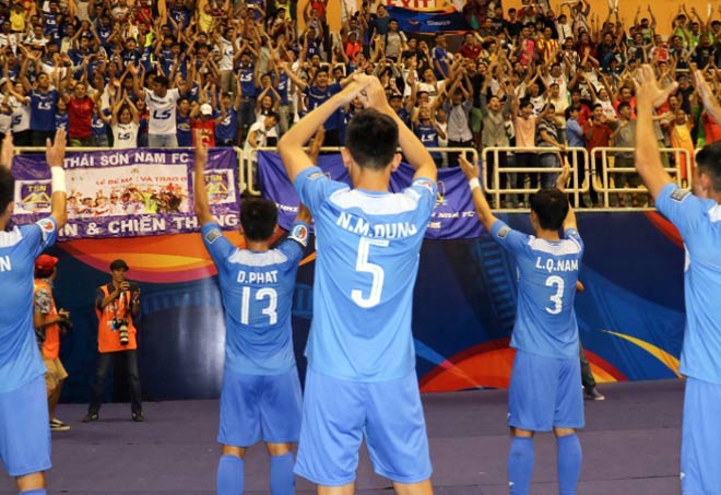 Thắng tưng bừng, Thái Sơn Nam vào top 4 CLB futsal châu Á - 1