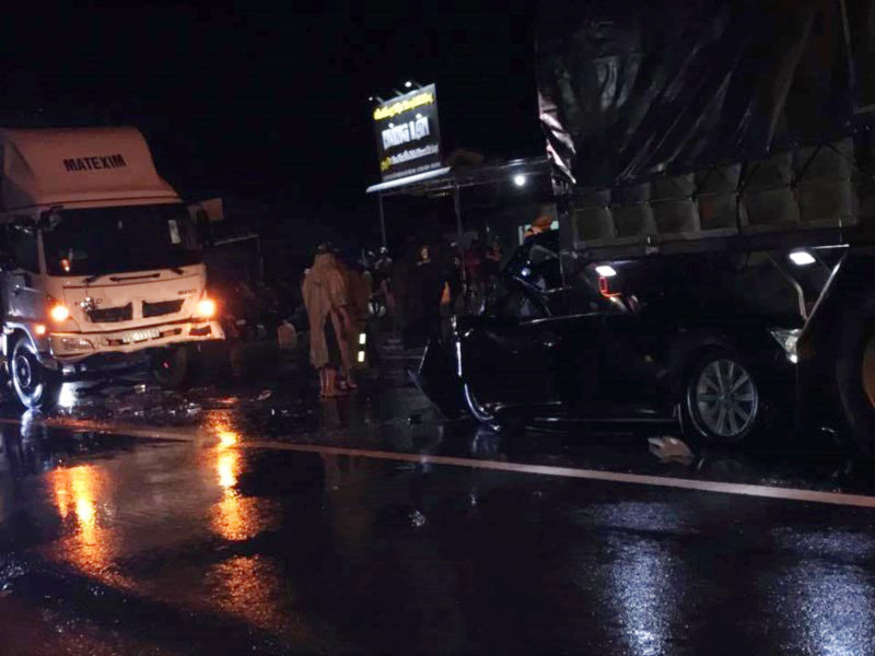 Tài xế xe tải khai nguyên nhân gây tai nạn khiến 2 công an tử vong trong xe Camry - 1