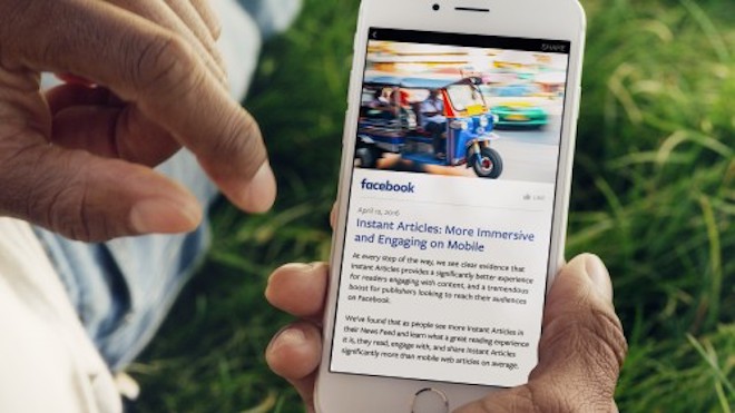 Facebook không lấy hoa hồng từ việc thu phí đọc báo của người dùng - 1