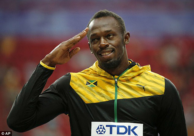Huyền thoại Usain Bolt: Sắp giải nghệ vẫn chạy 100m 9,95 giây - 1