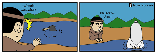 Truyện tranh: Rìu Vàng Rìu Bạc phiên bản "tai nạn" - 1