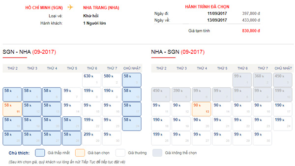 Săn vé máy bay giá rẻ đi Nha Trang chỉ từ 99k - 1