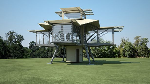 Chuyện khó tin: “Xây nhà” 60m2  chỉ trong 10 phút - 2