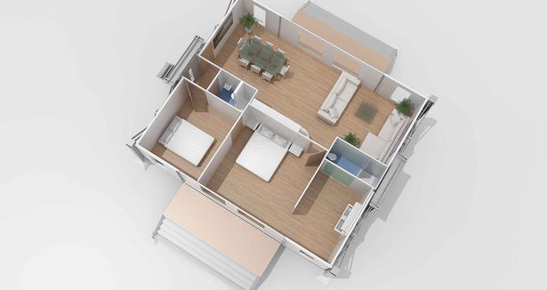 Chuyện khó tin: “Xây nhà” 60m2  chỉ trong 10 phút - 9