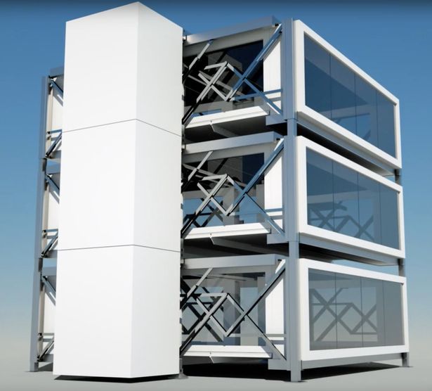 Chuyện khó tin: “Xây nhà” 60m2  chỉ trong 10 phút - 12