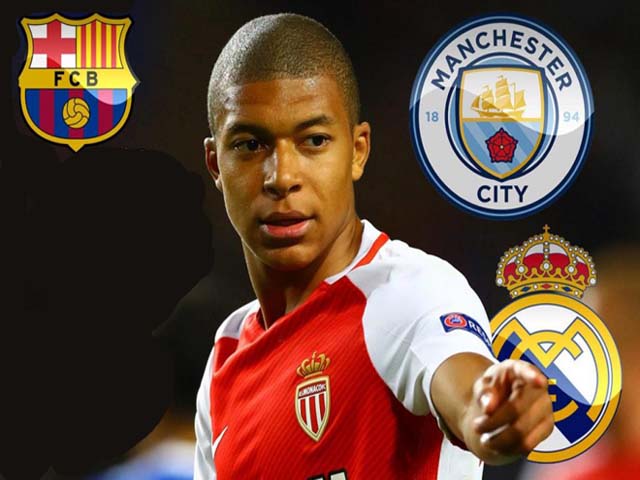 Bán Neymar, Barca tranh Mbappe 178 triệu bảng với Real, Man City