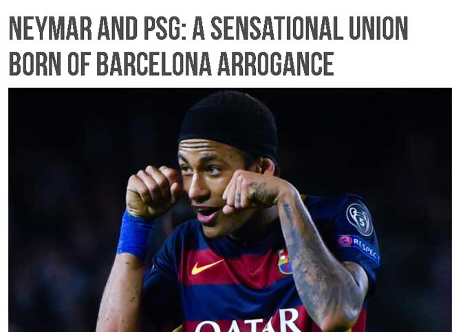 Neymar làm thế giới sững sờ: Barca bị mắng nhiếc nặng nề - 1