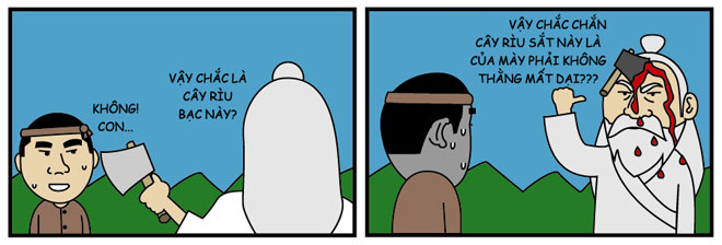 Truyện tranh: Rìu Vàng Rìu Bạc phiên bản "tai nạn" - 3