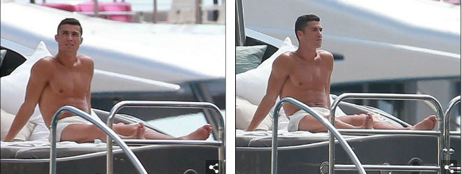 Ronaldo &#34;u sầu&#34; vì nghi án trốn thuế, mặc bạn gái diện bikini bốc lửa - 9