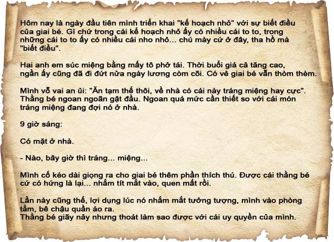 Nhật ký phiêu lưu ký &#40;4&#41;: Giai bé bị &#34;bạo hành&#34; - 3