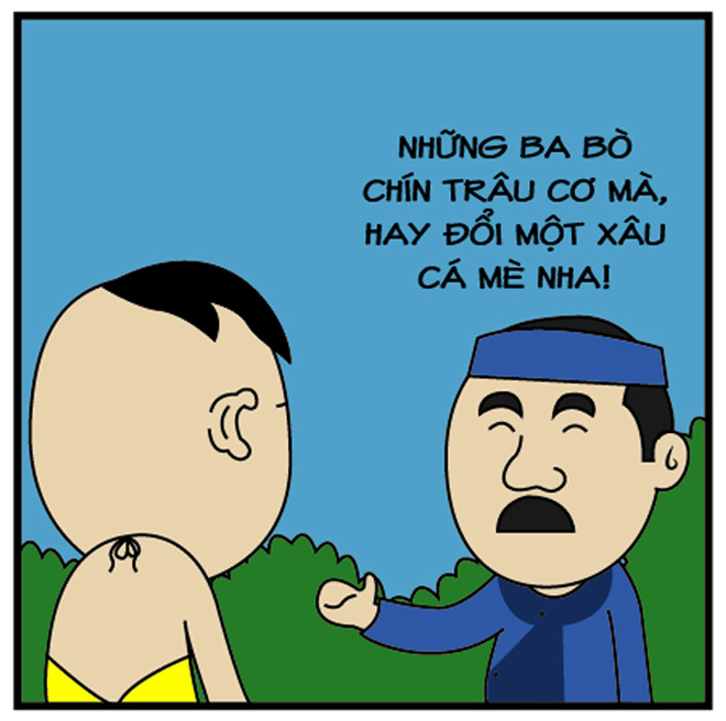 Truyện tranh: Sự thật Bờm không đổi quạt mo? - 2