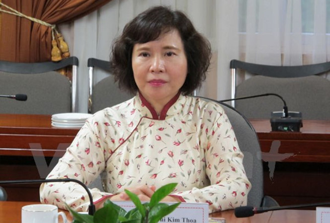 Ban Bí thư miễn nhiệm Thứ trưởng Hồ Thị Kim Thoa - 1
