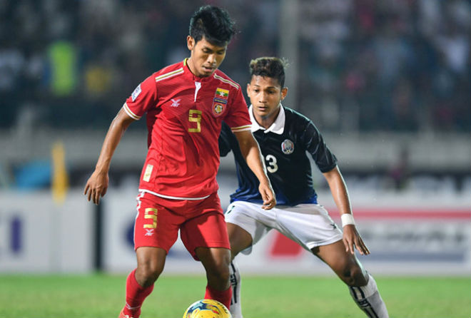 U22 Myanmar mang &#39;tiểu Ronaldo&#39; dự SEA Games 29 - 1