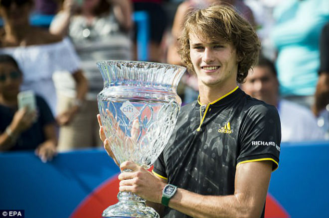 Tài năng trẻ tennis Alexander Zverev: Người thừa kế ngai vàng của Federer? - 1