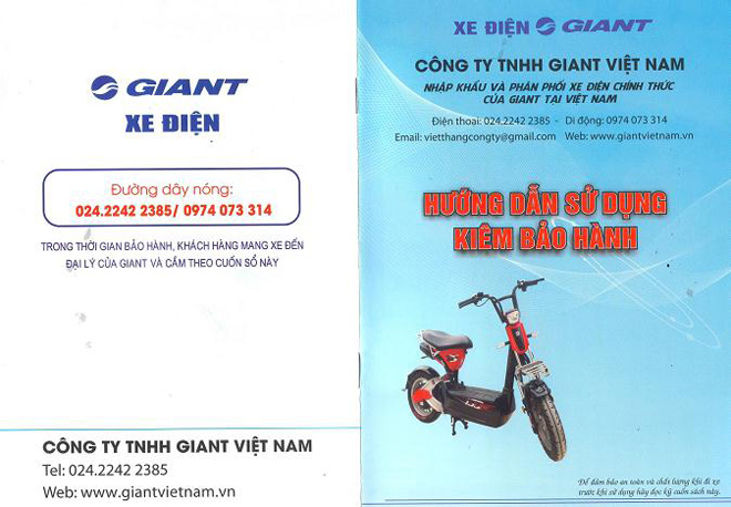 Những lưu ý khi mua xe điện 133DS của GIANT Việt Nam - 5
