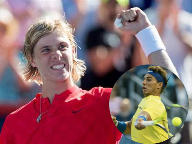 Clip hot tennis: Mầm non điều bóng ảo diệu, Nadal “ngã sấp mặt”