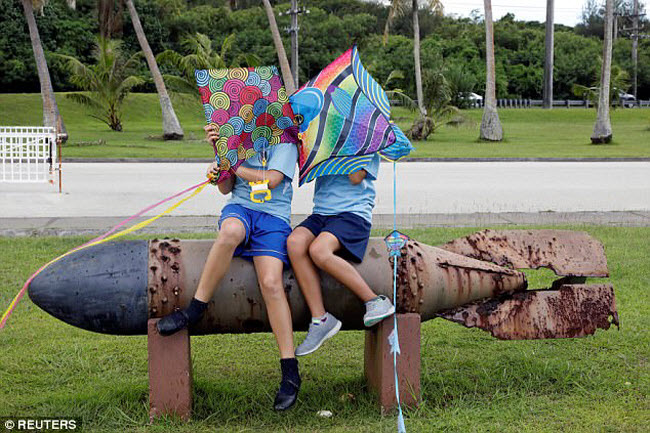 Cảnh thư nhàn ở đảo Guam giữa lúc Triều Tiên dọa tấn công - 2