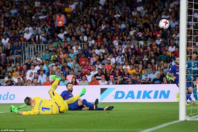 Đại tiệc Barca - Real: Messi lê bước, Ronaldo ăn mừng &#34;phơi áo&#34; - 3