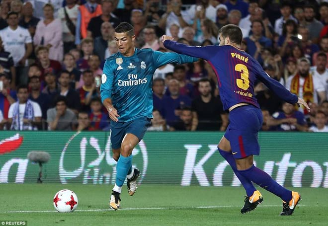 Đại tiệc Barca - Real: Messi lê bước, Ronaldo ăn mừng &#34;phơi áo&#34; - 6