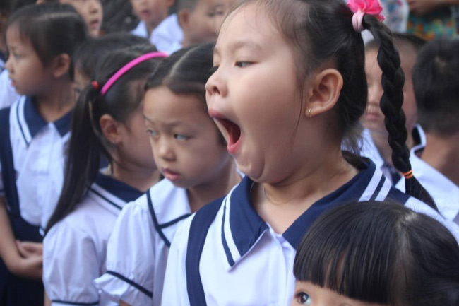 Học sinh lớp 1 mếu máo, bỡ ngỡ ngày đầu tựu trường - 5