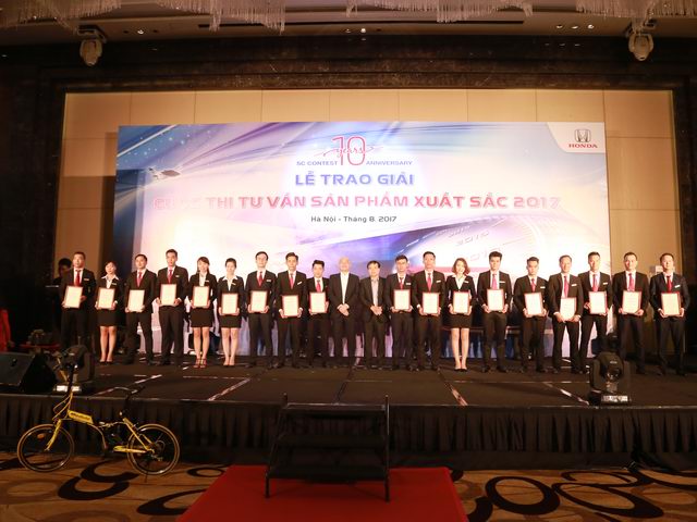 Honda Việt Nam tổ chức cuộc thi Tư Vấn Sản Phẩm xuất sắc năm 2017 - 1