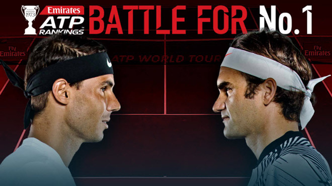 BXH tennis 14/8: Federer - Nadal và &#34;canh bạc tất tay&#34; vì số 1 - 1
