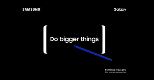 Samsung úp mở sự kiện Note 8, tuyên bố “Làm lớn hơn” - 1