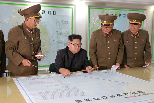 Lộ bản đồ kế hoạch Triều Tiên bắn tên lửa đến Guam - 1