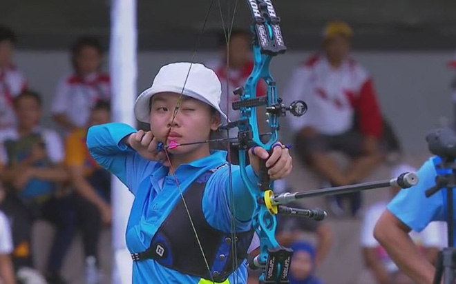 Cập nhật SEA Games 17/8: Dàn &#34;hotgirl&#34; bắn cung VN có HCB thứ 2 - 8