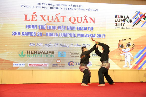 Đoàn thể thao Việt Nam tràn đầy năng lượng, hứa hẹn &#34;bùng cháy&#34; tại SEA Games 29 - 1