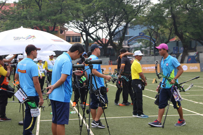 Cập nhật SEA Games 17/8: Dàn &#34;hotgirl&#34; bắn cung VN có HCB thứ 2 - 7