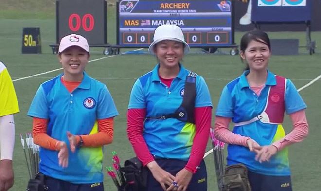 Cập nhật SEA Games 17/8: Dàn &#34;hotgirl&#34; bắn cung VN có HCB thứ 2 - 4