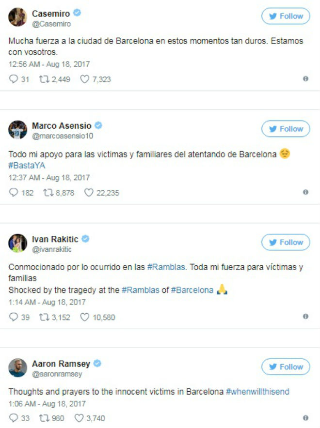 Dư âm Siêu cúp: Ronaldo & Neymar khóc thương nạn nhân khủng bố - 9