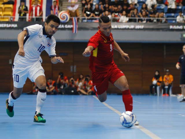 Futsal Việt Nam - Thái Lan: Kịch tính ”chung kết sớm” (SEA Games 29)