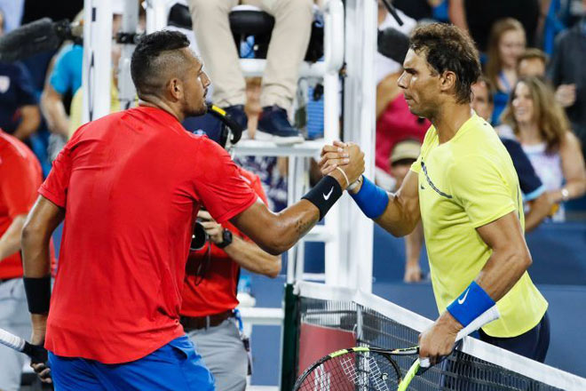 Cincinnati ngày 6: Nadal thua đau, &#34;ngai vàng&#34; là của Kyrgios - 1