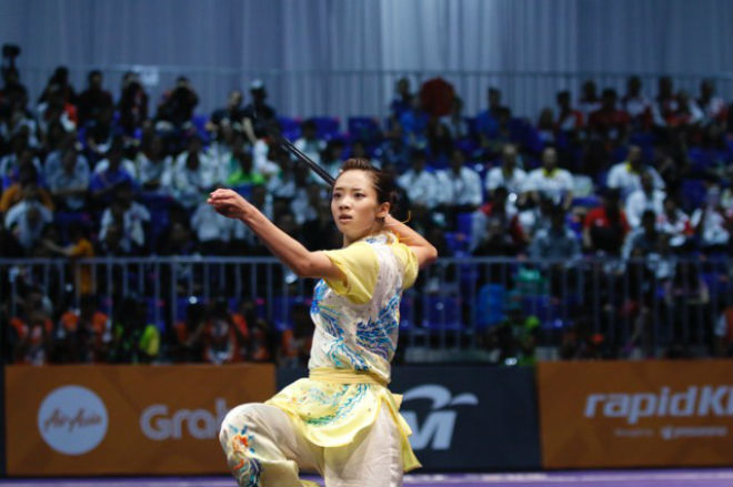 &#34;Nữ hoàng wushu&#34; Thúy Vi: HCV SEA Games đầu tiên & vinh quang chói lọi - 8