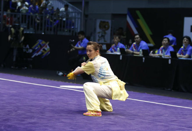 &#34;Nữ hoàng wushu&#34; Thúy Vi: HCV SEA Games đầu tiên & vinh quang chói lọi - 7