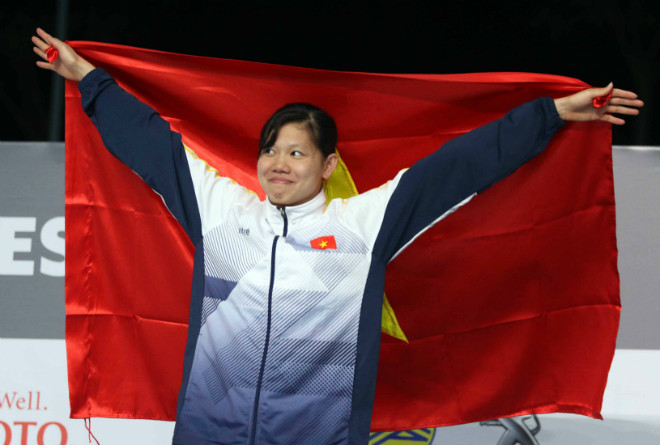 Ánh Viên muốn “độn thổ lặn luôn dưới bể”, dù giành HCV SEA Games - 4