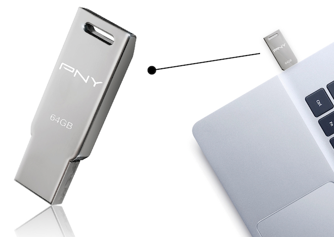 PNY giới thiệu chiếc USB có ngoại hình cực tinh xảo, nhỏ gọn - 1