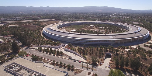 Chiêm ngưỡng trụ sở mới hình phi thuyền siêu đẹp của Apple - 1