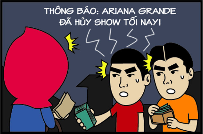 Nước mắt cô bé bán diêm khi Ariana Grande "bùng" show - 5