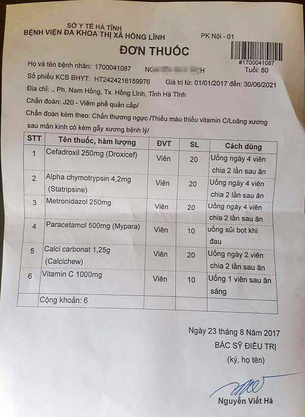 Cụ ông gãy xương sườn, bác sĩ chẩn đoán loãng xương sau... mãn kinh - 3